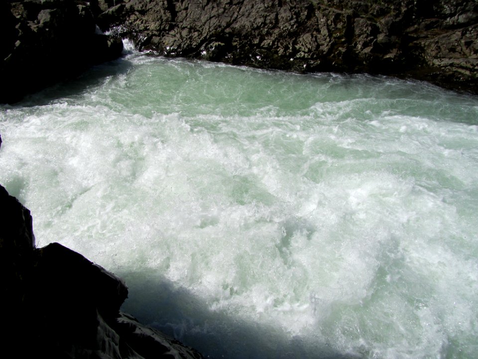 Moulton Falls Park at Lewis River in WA