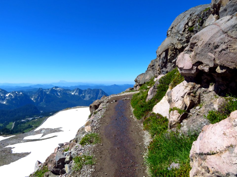 Skyline Trail at Mt. Rainier NP in WA