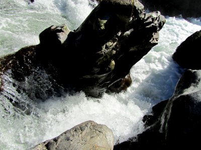 Moulton Falls Park at Lewis River in WA