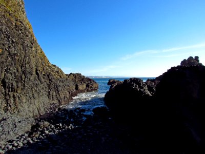 Cobble Beach at Yaquina Head in OR photo