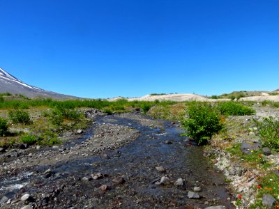 Loowit Falls Hike at Mt. St. Helens NM in Washington