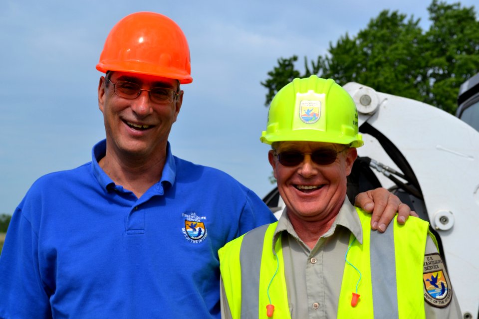Regional Director Tom Melius and Walt Szelag