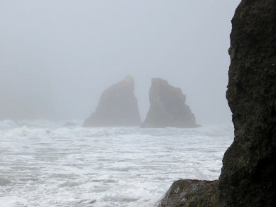 Ruby Beach at Olympic National Park in WA photo