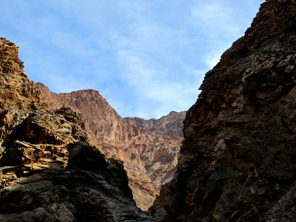 Natural Bridge Canyon at Death Valley NP in CA