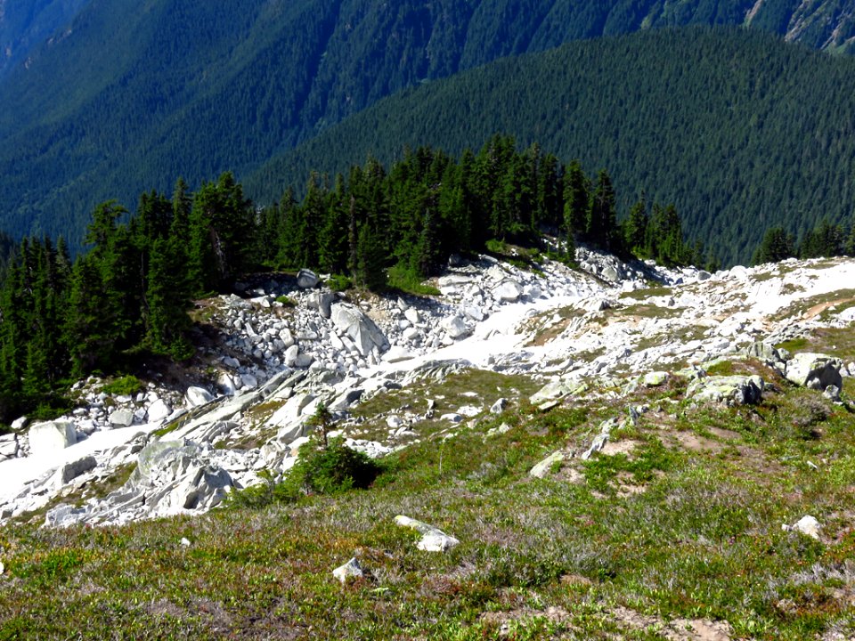 Hidden Lake Trail at North Cascades NP in WA