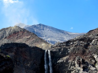 Loowit Falls at Mt. St. Helens NM in WA