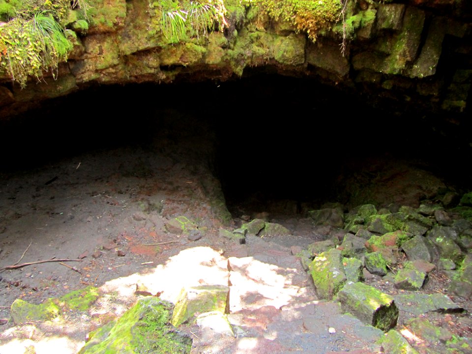 Ape Cave at Mt. St. Helens NM in WA