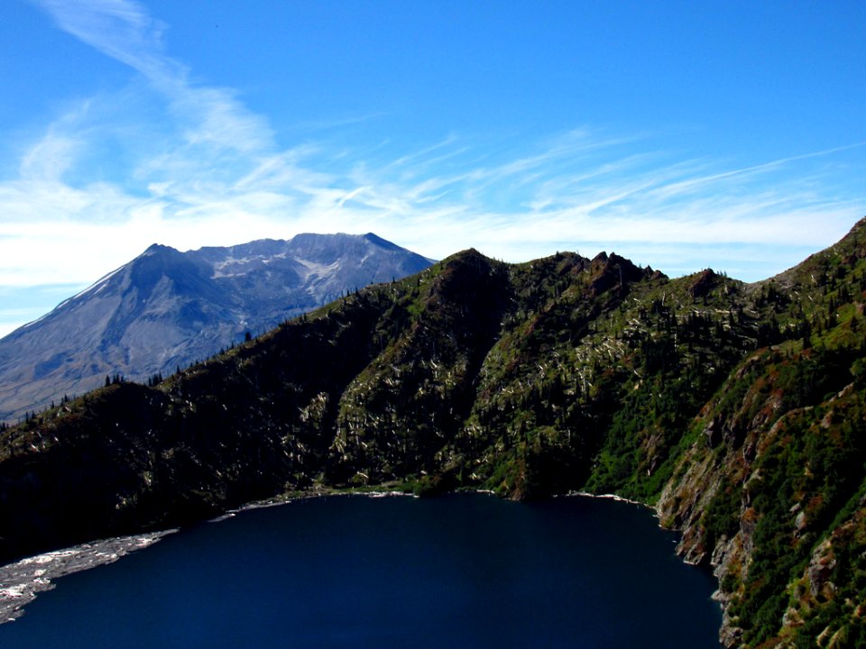St. Helens Lake at Mt. Margaret Backcountry in WA