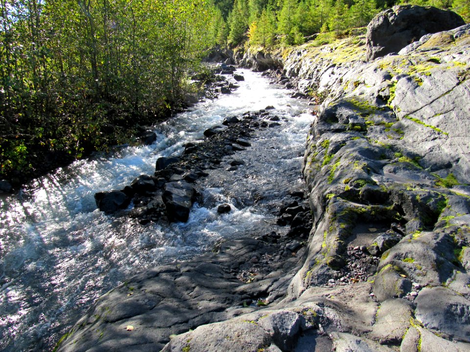 Lava Canyon Trail in Washington