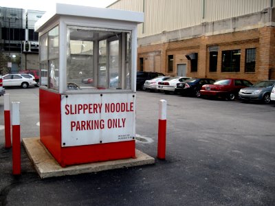 Hey, You Can Only Park Noodles Here? photo