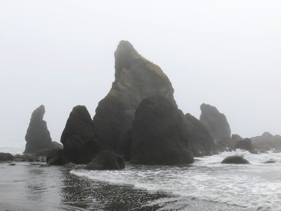 Ruby Beach at Olympic National Park in WA