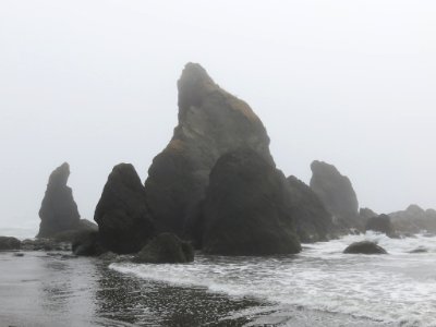 Ruby Beach at Olympic National Park in WA photo