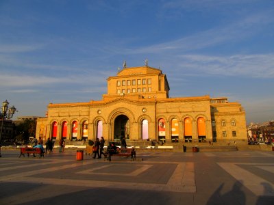 History museum and Art Gallery Republic Square Yerevan Armenia