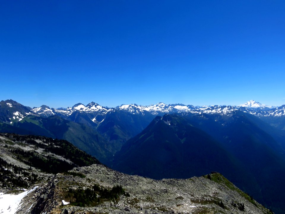 Glacier Peak at North Cascades NP in WA