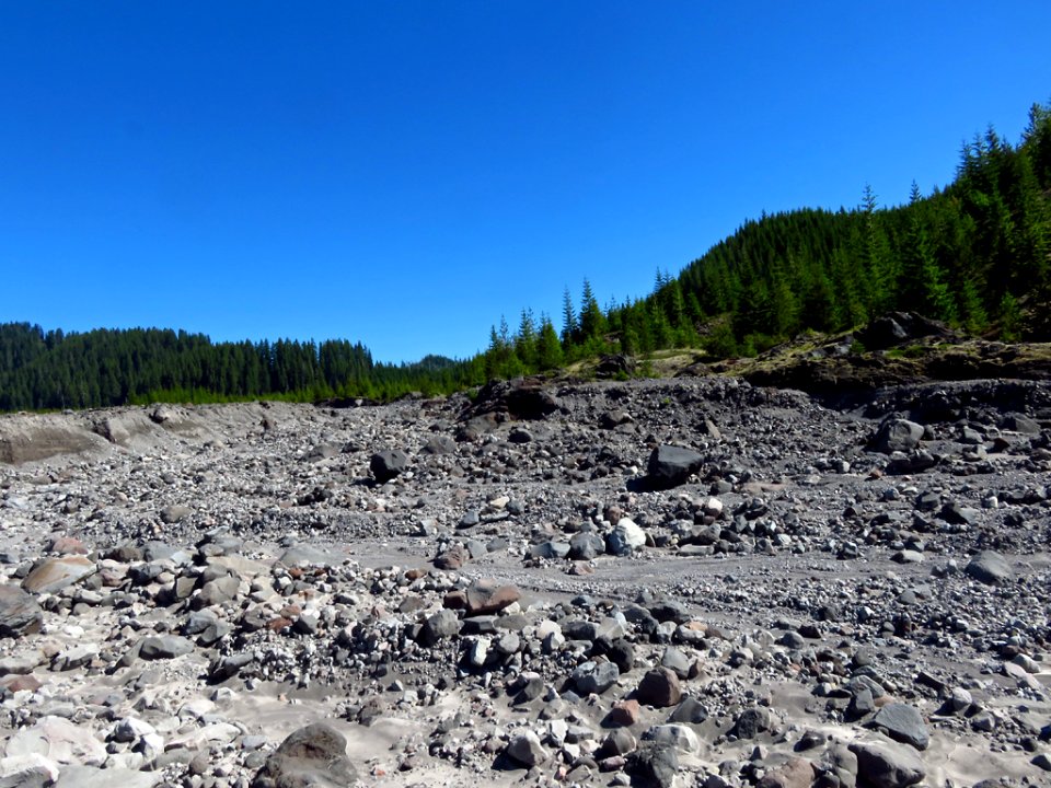 Lahar Viewpoint at Mt. St. Helens NM in Washington