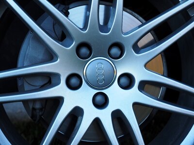 Auto tires car rim audi