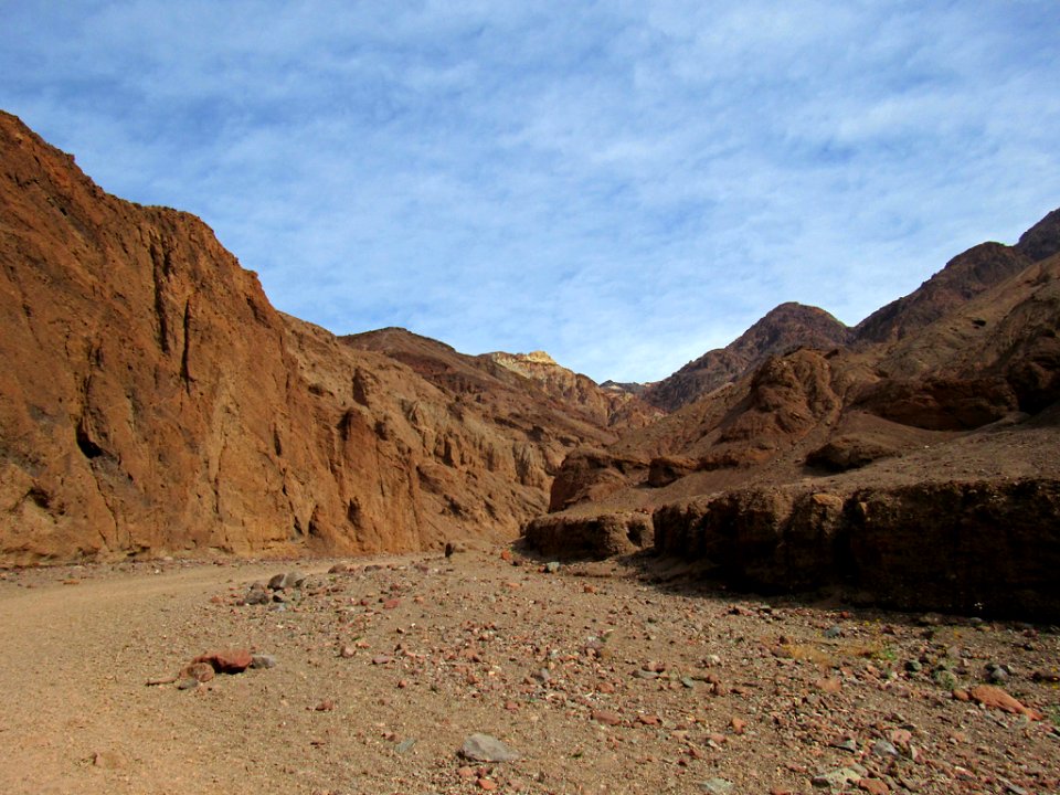 Natural Bridge Canyon at Death Valley NP in CA