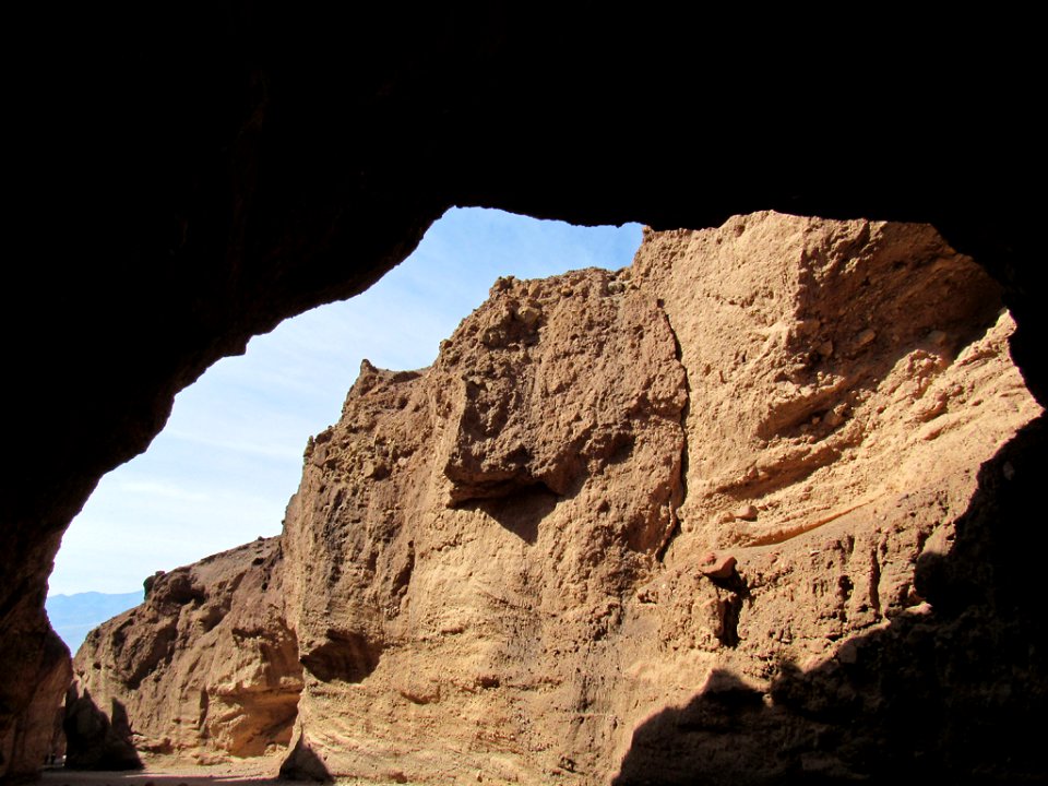 Natural Bridge Canyon at Death Valley NP in CA