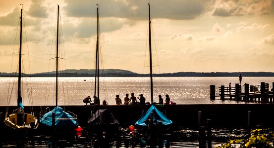 Water young people boats