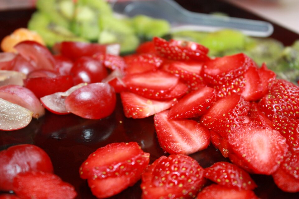 Red healthy fresh
