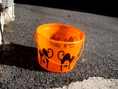 C'Mon, Get Yer Dog It's Own Bucket