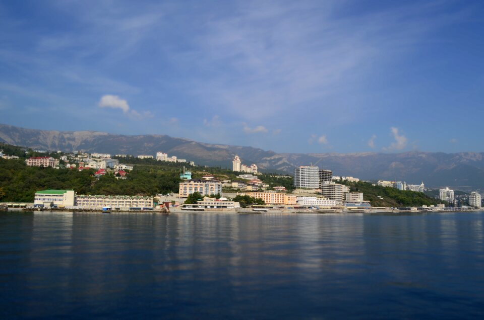 Crimea landscape sea