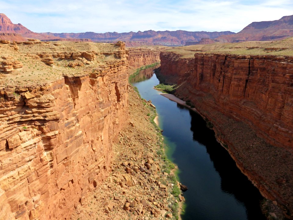 Colorado River at Marble Canyon in AZ