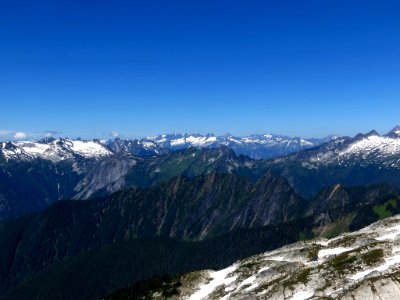 Hidden Lake Trail at North Cascades NP in WA photo