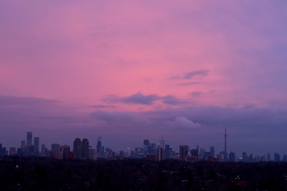 Toronto | Purple Skyline