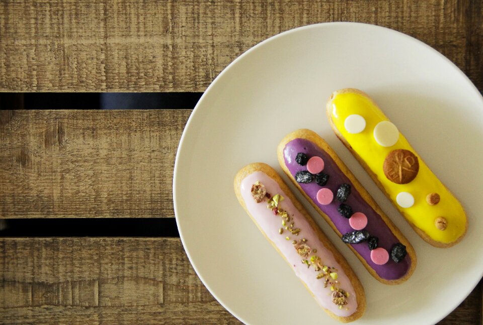 Food brown yellow