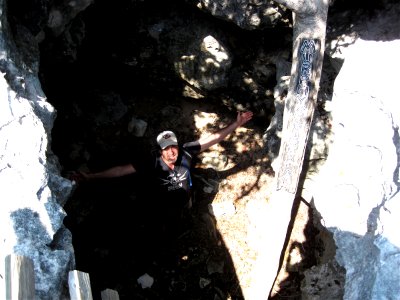 Checking out Murphy's Hole
