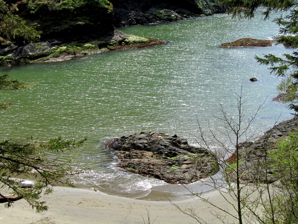 Cape Disappointment at Pacific Coast In OR