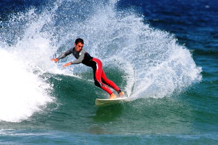 Sports waves surfer photo