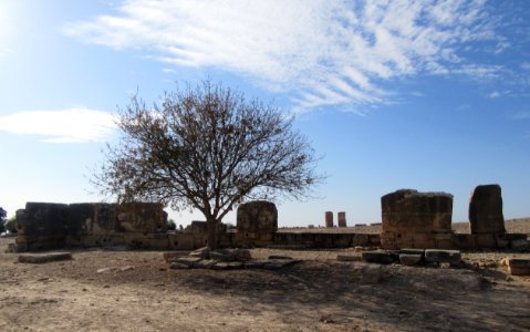 Sanctyary of Aphrodite this Temple needed a lot of imagination Cyprus