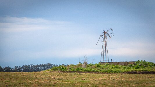 Nature landscape water mill