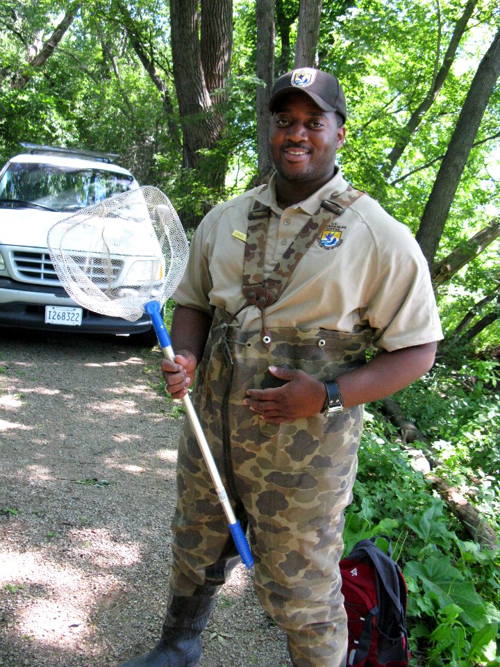 Lionel Grant Prior to Dipnetting with Youth