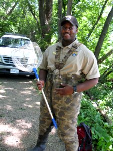 Lionel Grant Prior to Dipnetting with Youth photo