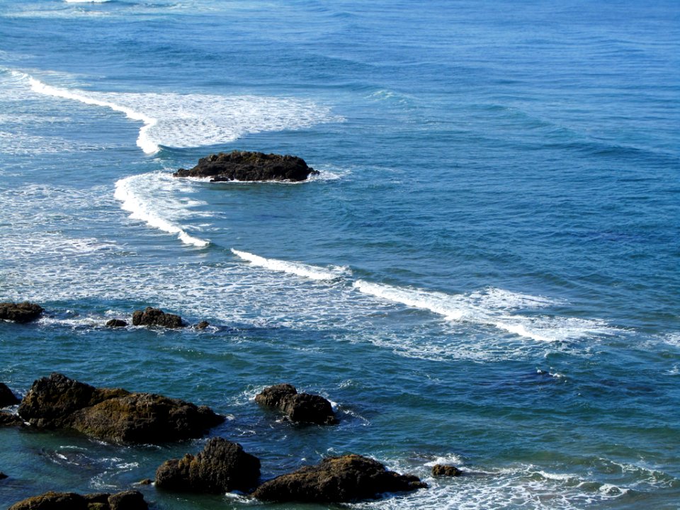 Cannon Beach at Pacific Coast In OR