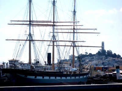 Through The Masts...