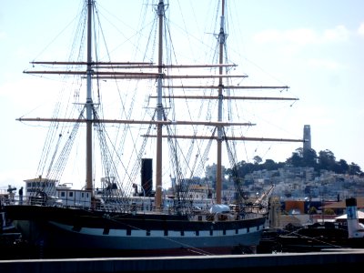 Through The Masts... photo