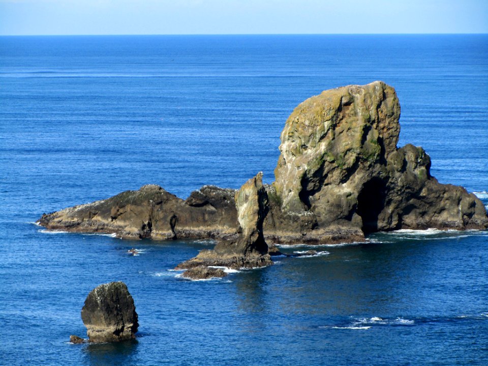Cannon Beach at Pacific Coast In OR