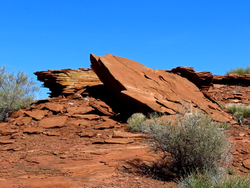 Wukoki Pueblo Ruin at Wupatki NM in AZ