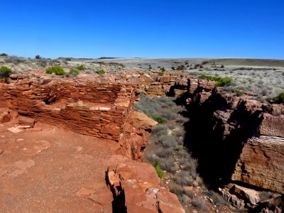 Lomaki Pueblo Ruin at Wupatki NM in AZ