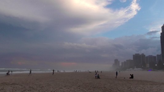 Surfers Paradise Beach Dust