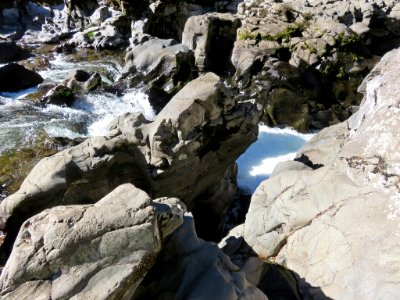 Moulton Falls Park at Lewis River in WA