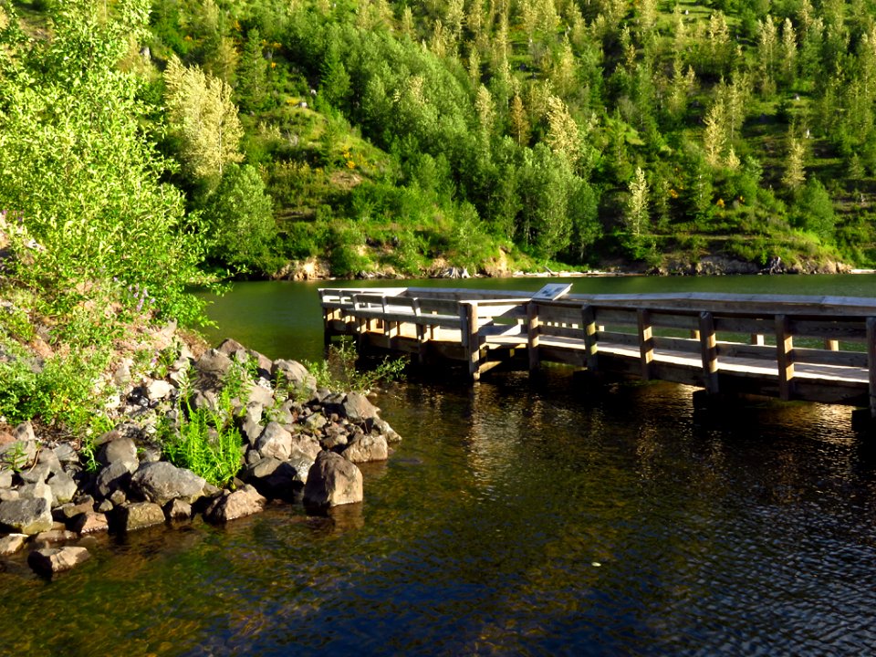 Coldwater Lake at Mt. St. Helens NM in Washington