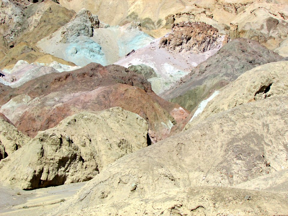 Artists Palette at Death Valley NP in CA photo