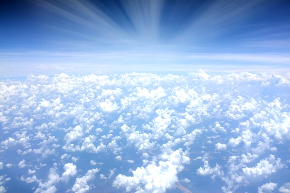 Blue weather nature