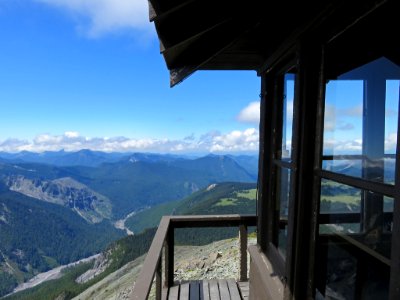 Mt. Fremont Lookout at Mt. Rainier NP in Washington
