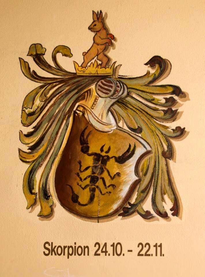Scorpio signs of the zodiac symbol